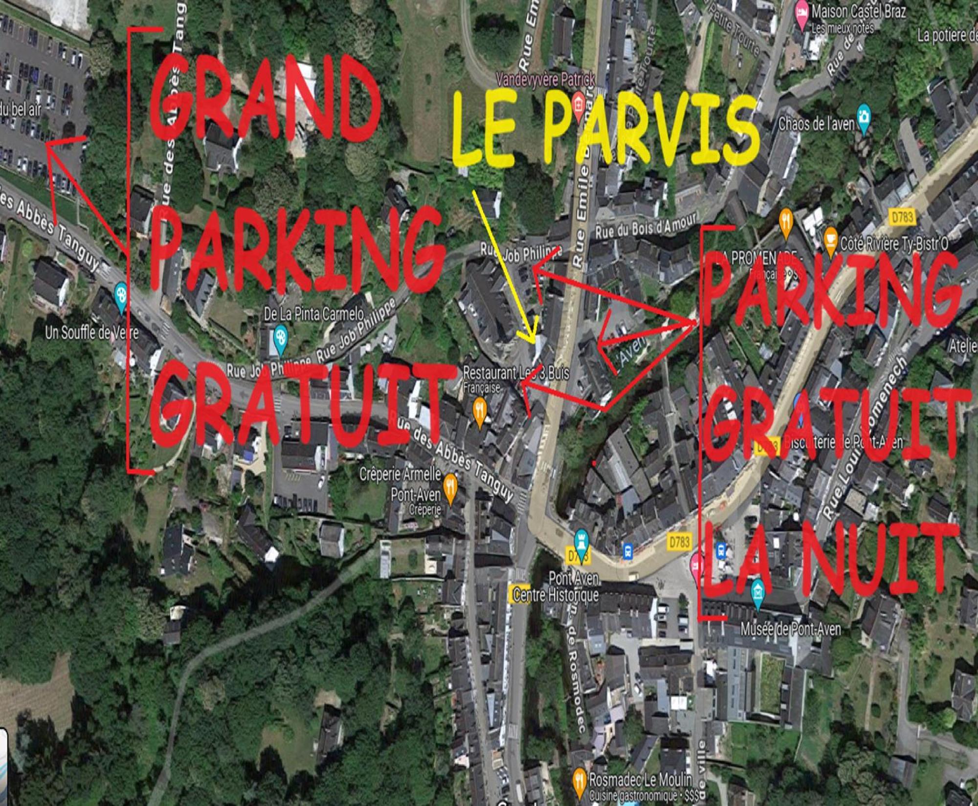 Apartament Le Parvis De Pont-Aven Zewnętrze zdjęcie